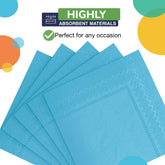 Turquoise Beverage Napkins | Case of 3600